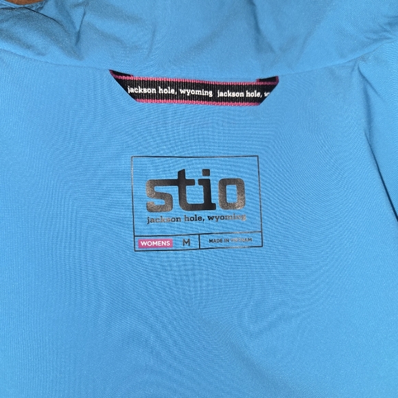 Stio Women’s Fernos Vest Blue Medium Jackson Hole Outdoor Luxury Ski - Picture 2 of 11